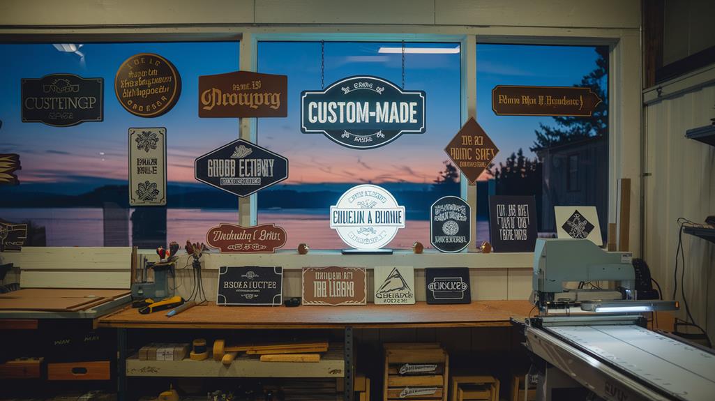 custom sign maker big lake