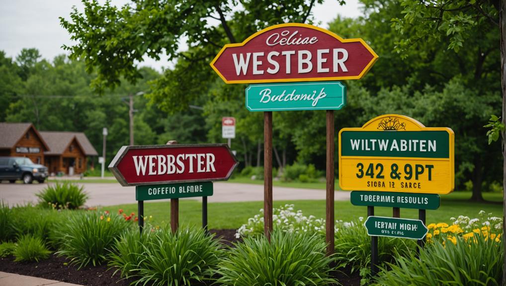 custom sign maker webster mn