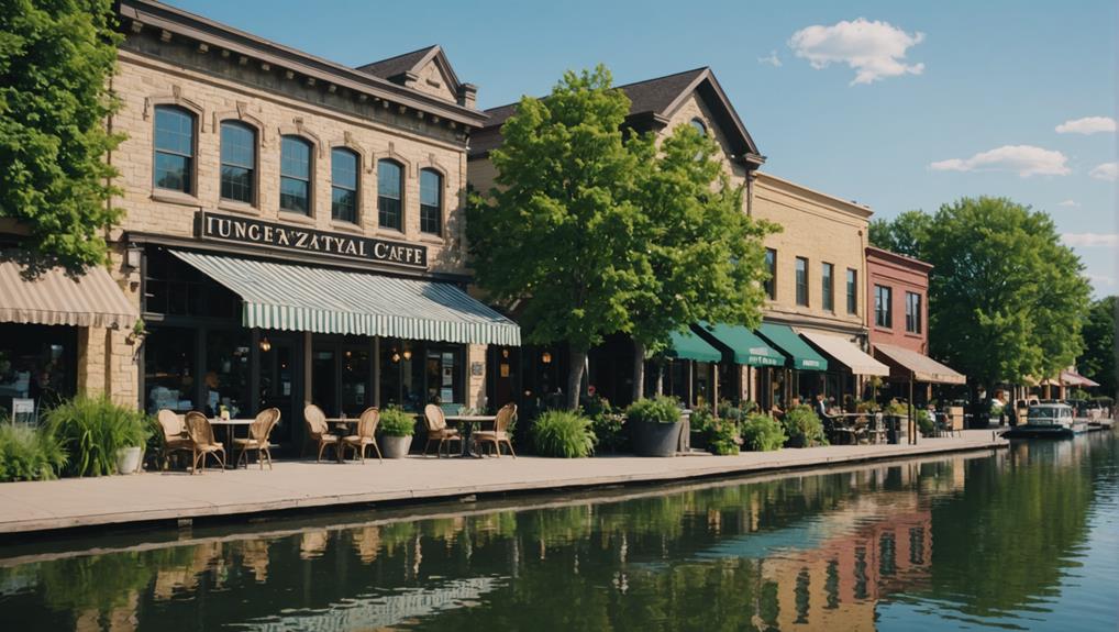 quaint lakeside minneapolis suburb