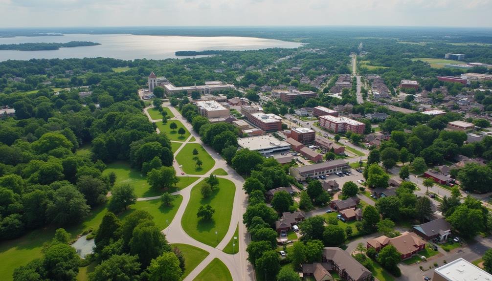 suburban community near twin cities