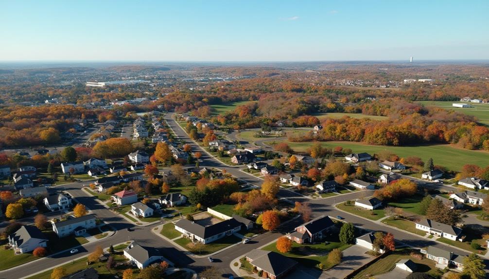 suburban growing family friendly commuter friendly